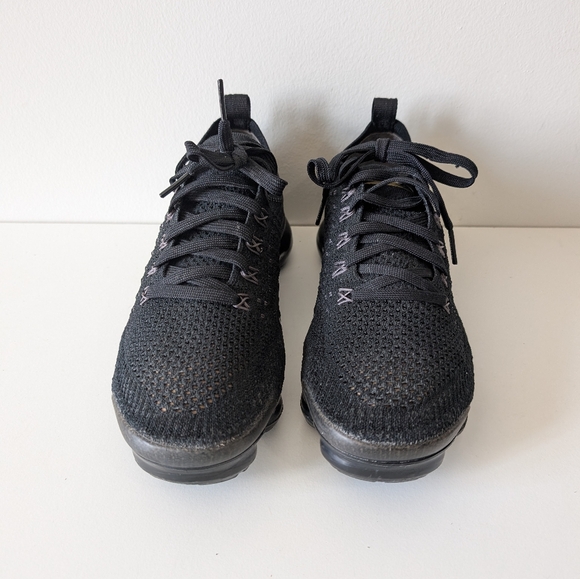 Nike Air Vapormax Flyknit 2 Triple White Vast Grey 942843-105 Women’s 7 - Picture 4 of 6